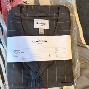 Goodfellow & Co Charcoal Striped Lounge Set